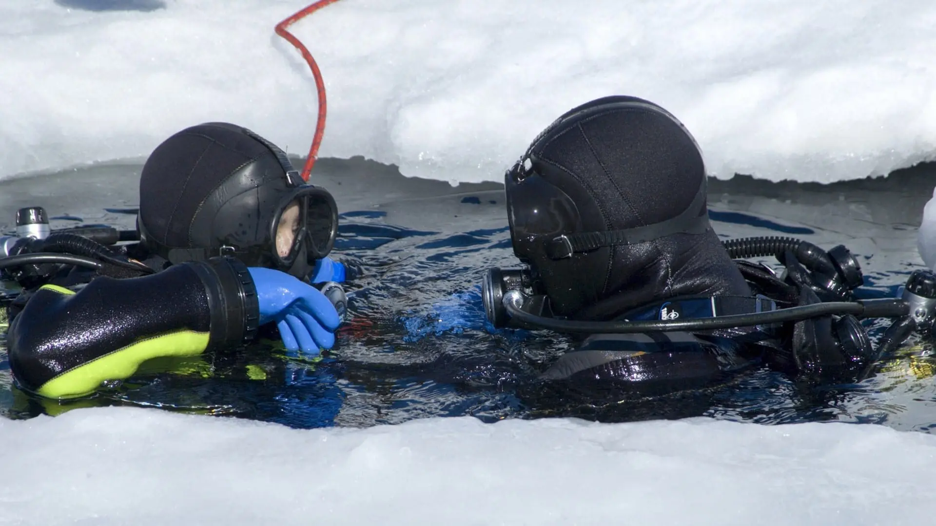 Foto: Ice Diving Kurs